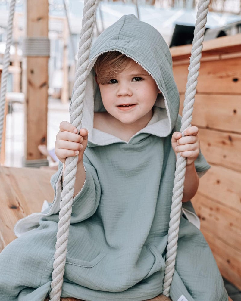 Little Sol منشفة شاطئ قطنية عضوية معتمدة - للأطفال (2-6 سنوات) - Image 2